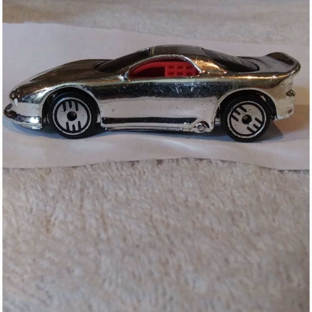 1993 Hot Wheels #202 25th Anniversary Chevy Camaro Chrome. Antique, vintage rare